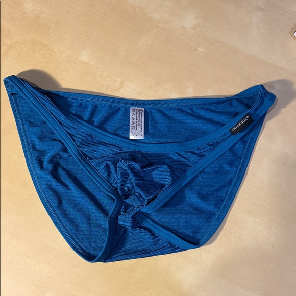 Blue Bikini Bottom underwear or bathing suit - Picture 1 of 3